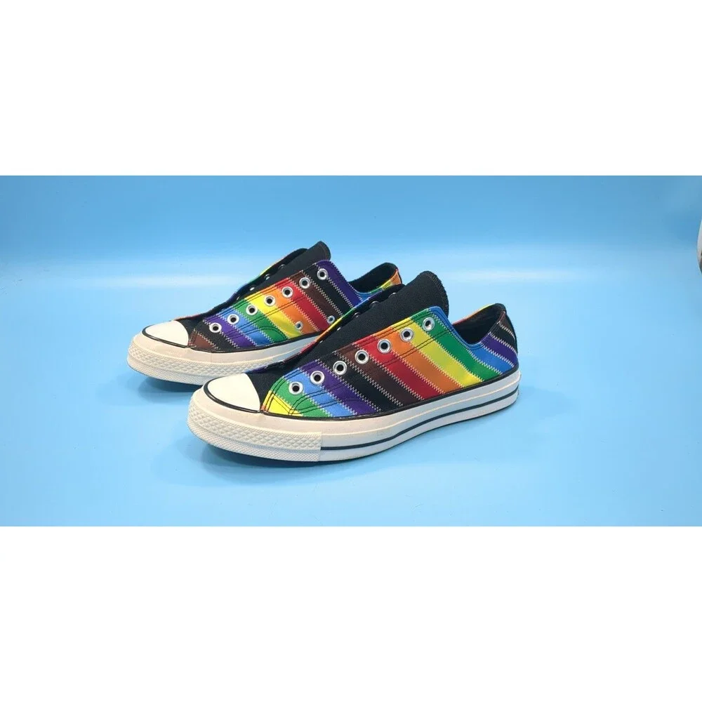 Converse Chuck 70 Men's Size 10 Rainbow Shoes/Sneaker LBTQ+ PRIDE CELEBRATION